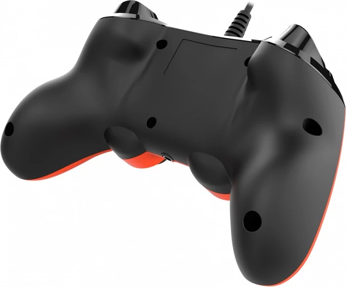 Kontroller lojërash Nacon PS4 Wired, kabllo 3 m, jack 3.5 mm, portokalli