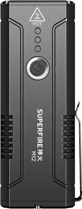 Elektrik dore Superfire M12, 8000 lumen, i zi