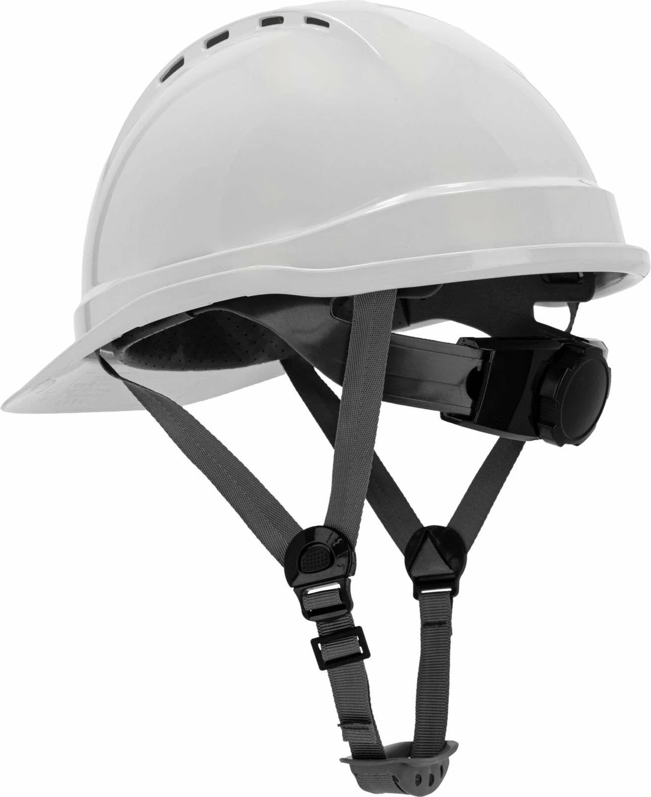 Helmetë sigurie LAHTI PRO L1041005, e ventilume (Air Vents), EN397/CE, CAT II, e bardhë
