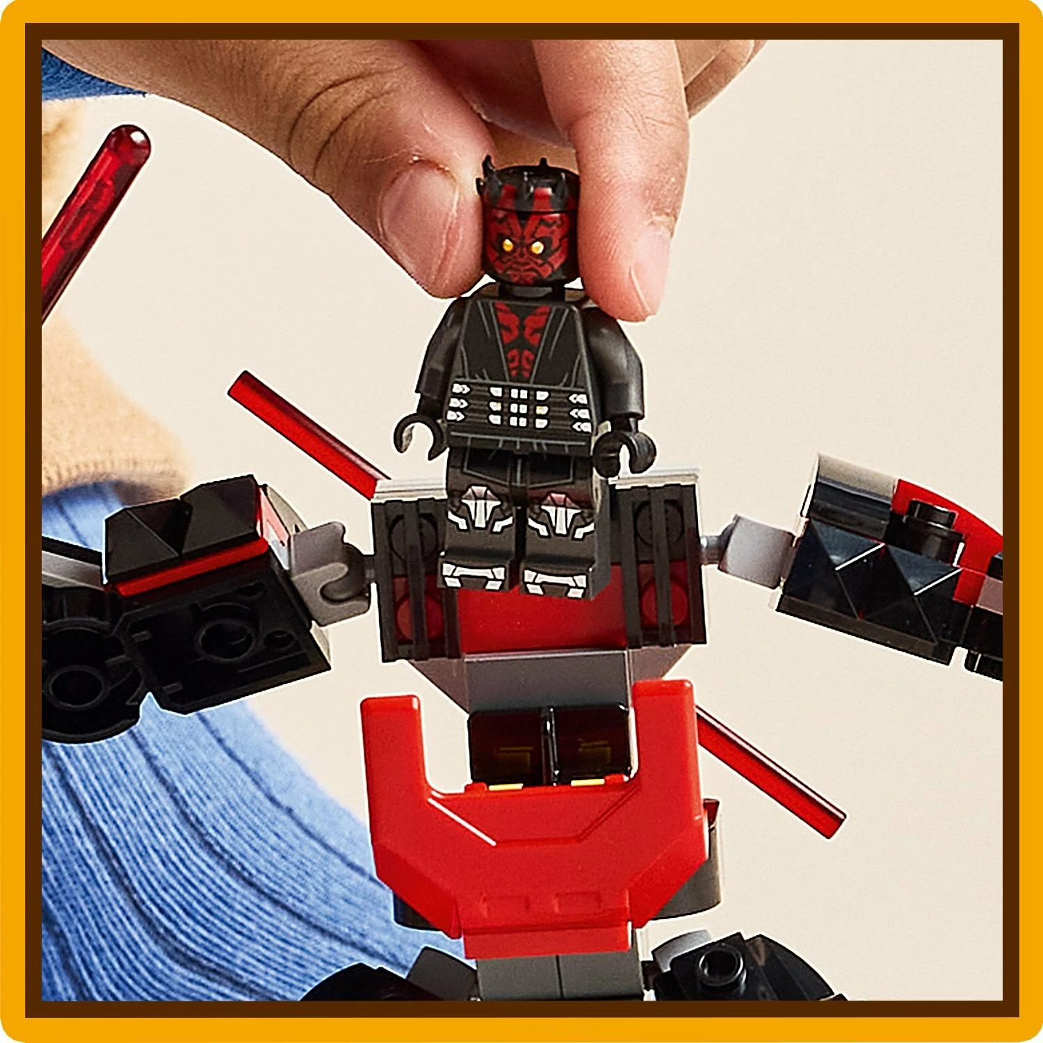 Set LEGO Star Wars Mech Dartha Maula 75411, 143 copë