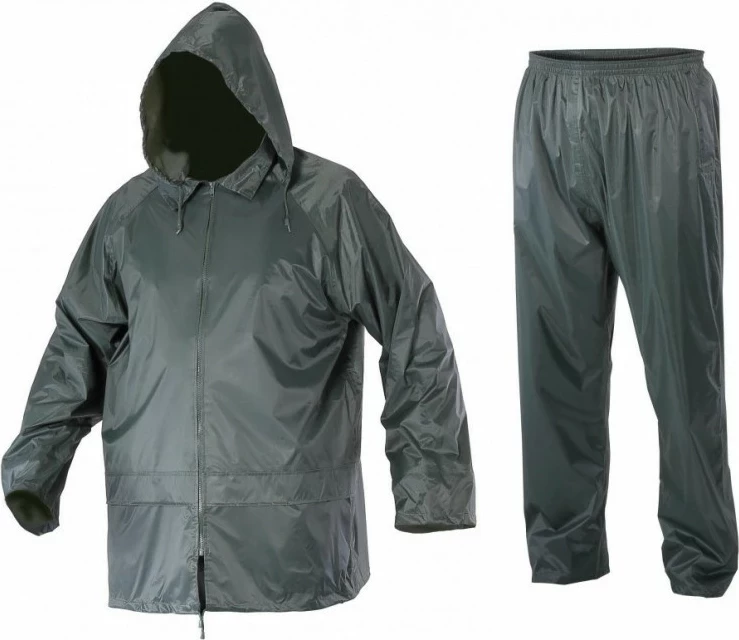 Komplet shiu, LAHTI PRO, Light Pro L4140204, XL, jeshile, set (jakne + pantallona)