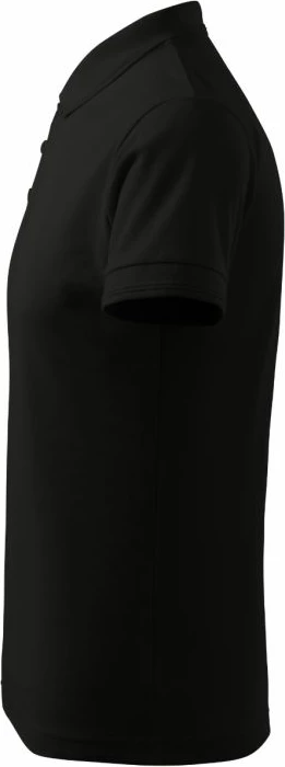 Fanellë polo Adler për meshkuj, e zezë