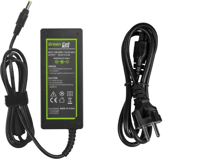 Furnizues energjie Green Cell AD11P për HP, 18.5V 3.5A 65W, i zi