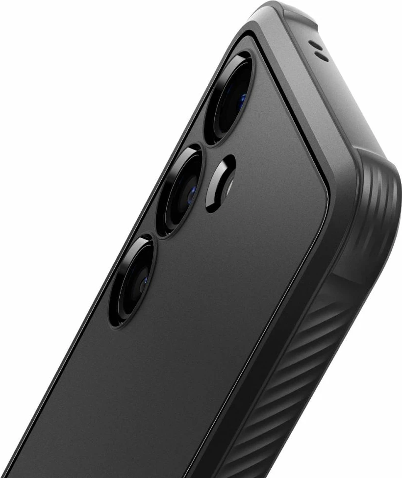 Mbështjellës Spigen Rugged Armor për Samsung Galaxy S24, Matte Black