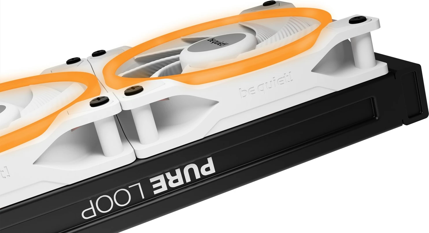 Set ventilatorë për kasë kompjuteri BE QUIET! Light Wings White, 140mm, PWM, 3 copë, Bardhë