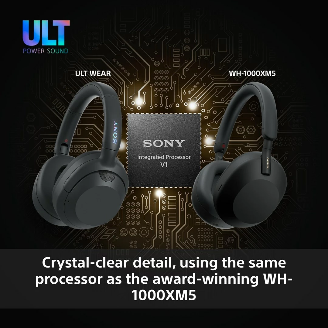 Kufje Sony ULT WEAR WHULT900NW, pa tela, Noise Cancelling, të bardha