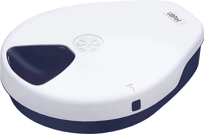 Shpërndarës automatik ushqimi UBPet F10 me ftohje, për mace/qen, 5 dhoma, 330 ml, bardhë