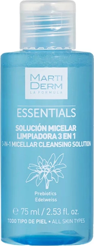 Ujë micelar për femra Martiderm Essentials Micellar Cleansing Solution 75ml