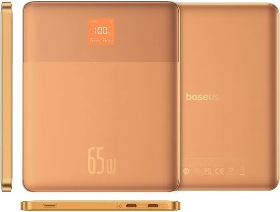 Power bank Baseus Blade2, 12000 mAh, 65W, portokalli