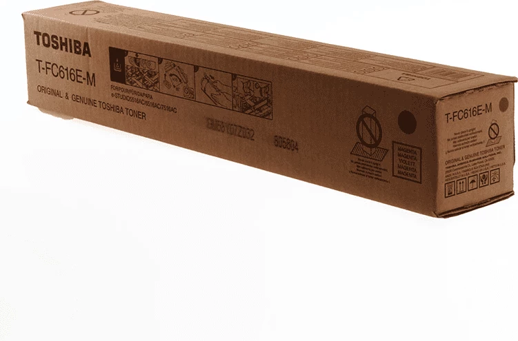 Toner, Toshiba, T-FC616EM (6AK00000468 / 6AK00000375), rendiment 39200 faqe, magenta