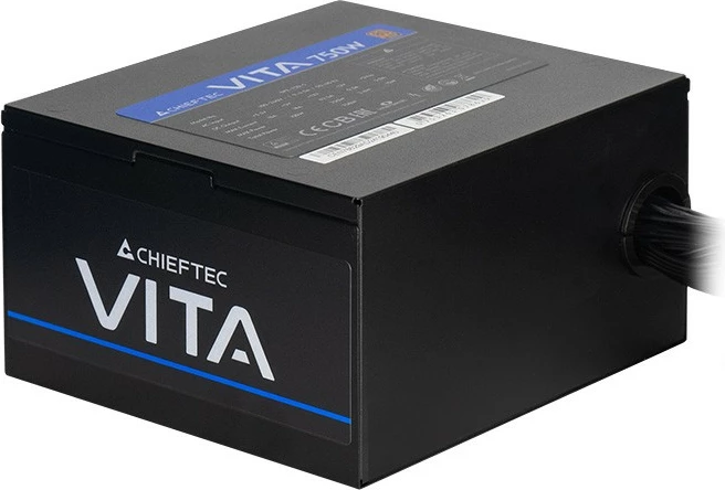 Kasë Chieftec BPX-850-S VITA Series, 850W, ATX, 80 PLUS Bronze, e zezë