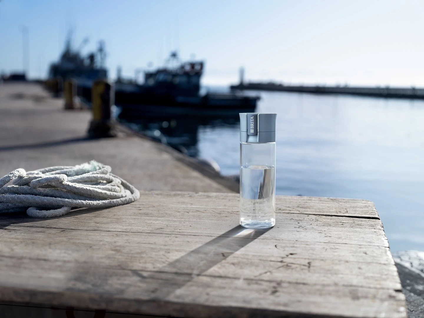 Shishe filtruese uji Brita Vital, 2L, e kaltër 