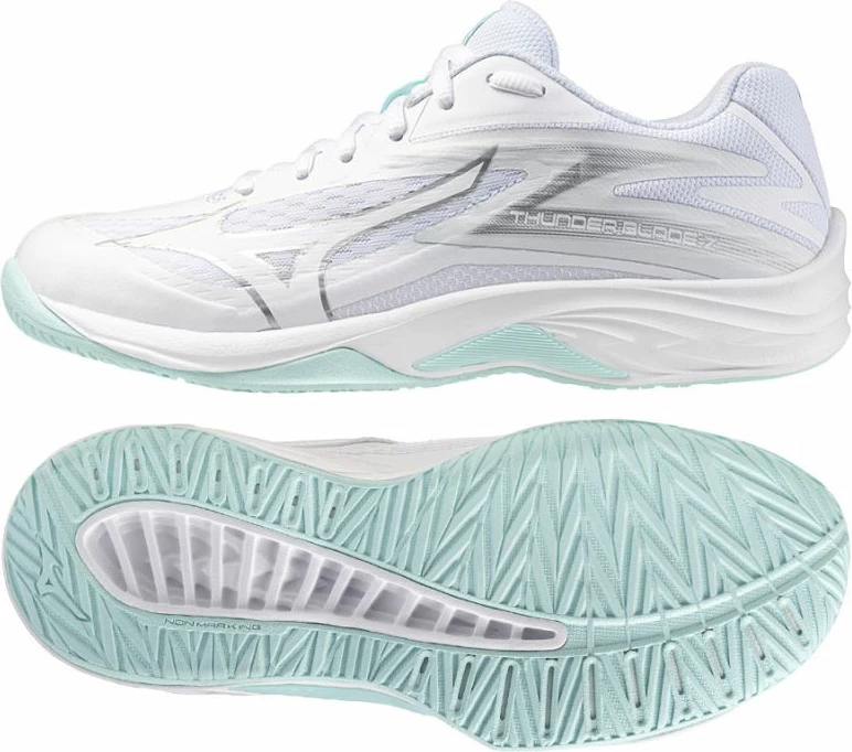 Atlete Mizuno për meshkuj/femra, të bardha