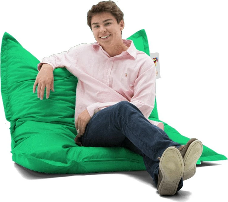 Jastëk kopshti, bean bag, jeshil, Atelier del Sofa, 100x100cm