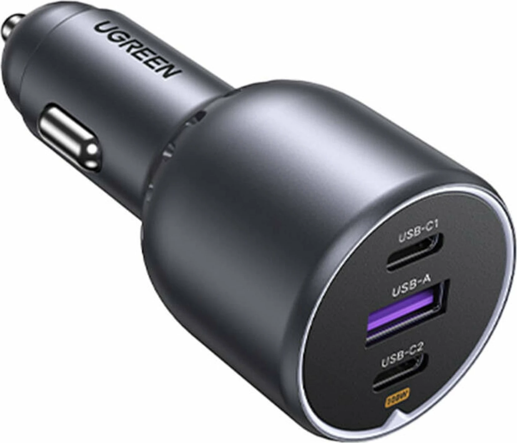 Karikues veture Ugreen EC705 130W, 2x USB-C + 1x USB-A, fast charging, i zi