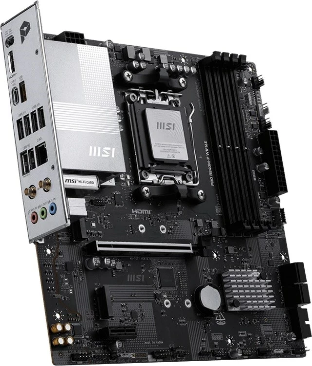 Pllakë amë MSI PRO B840M-P WIFI6E, Socket AM5, ATX, Wi-Fi 6E
