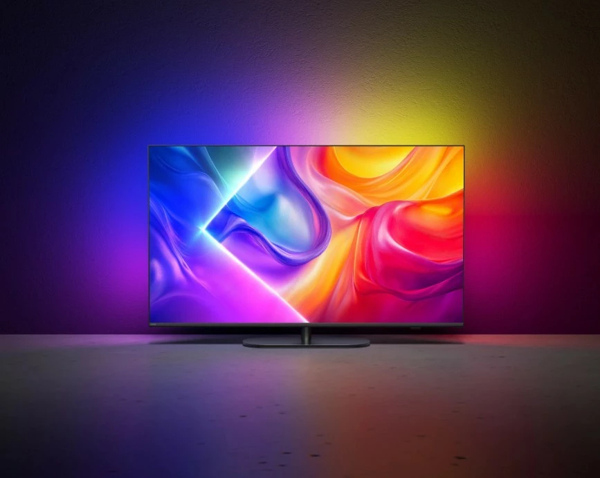 Televizor QLED Philips 50PUS9010/12 50\" 4K UHD Ambilight Smart TV 144Hz, i zi