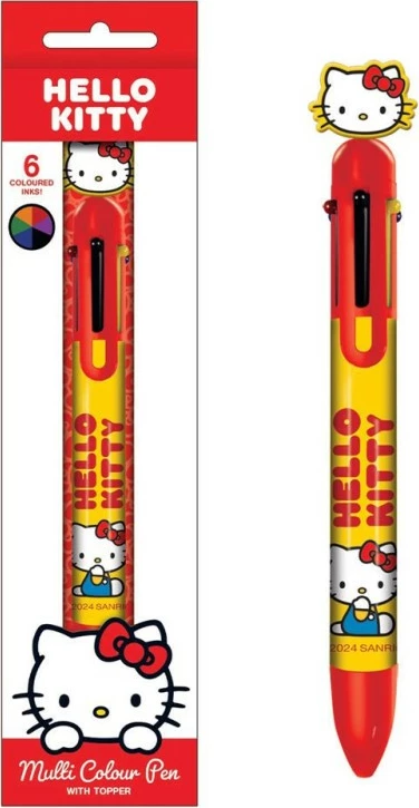 Stilolaps kimik shumëngjyrësh Pyramid International Hello Kitty Favourite Things 6-ngjyra, multicolor
