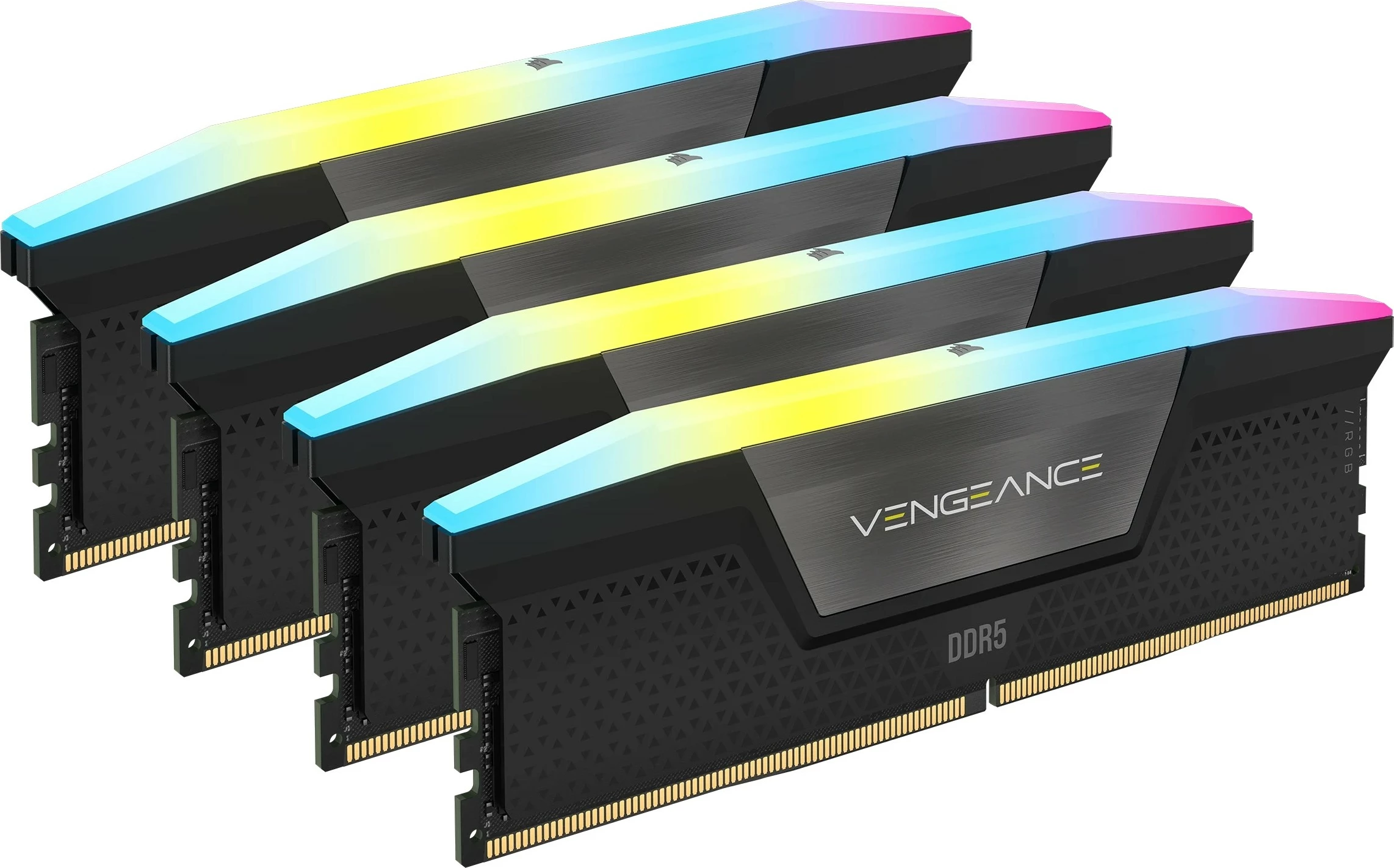 RAM Memorje Corsair Vengeance RGB 128GB (4x32GB) DDR5 5600MHz, shumëngjyrëshe