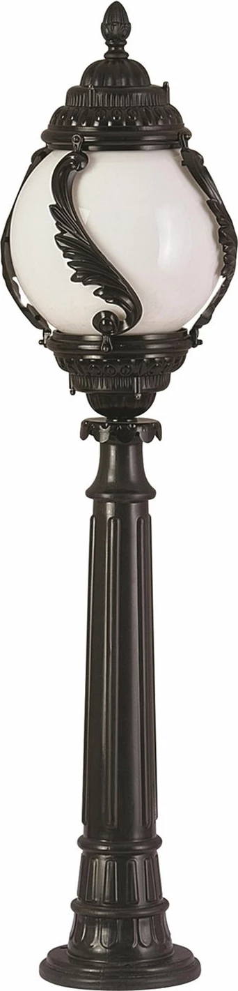 Llambë dyshemeje për jashtë, Opviq, BSU-68182-BSY-M2-B, e zezë dhe e bardhë