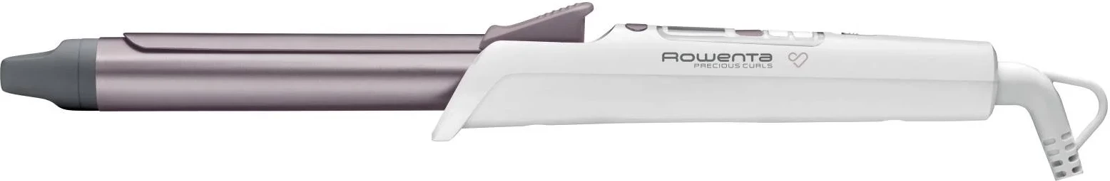 Masha për flokë, Rowenta, CF3460F0, 3 programe kujdesi me timer, temperaturë e rregullueshme me ekran LCD, veshje keratinë kashemiri me vaj argani, e bardhë/rozë