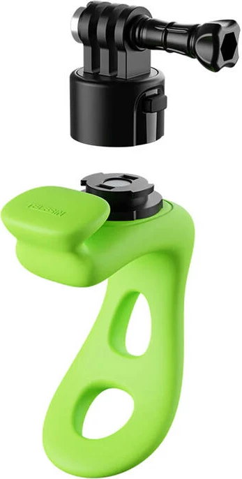 Mbajtës silikoni multifunksional për kamera sportive Telesin TLQ-005, i gjelbër