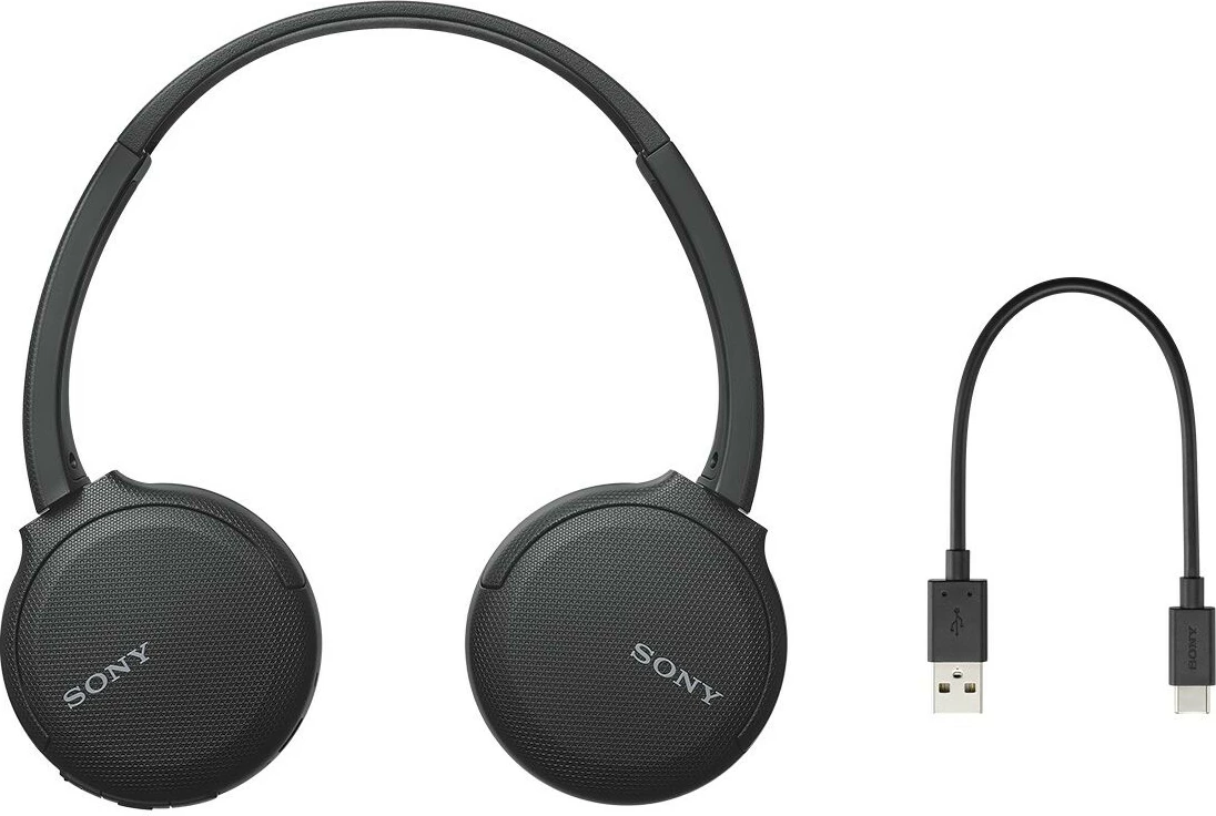 Kufje wireless Sony WH-CH510, Bluetooth, 35 orë, të zeza