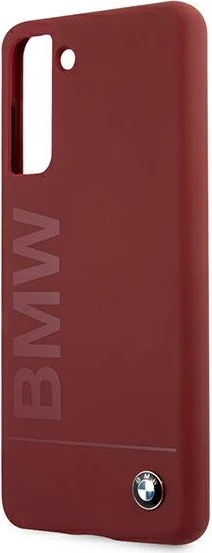 Mbështjellës BMW Silicone Signature Logo për Samsung Galaxy S21+, i kuq