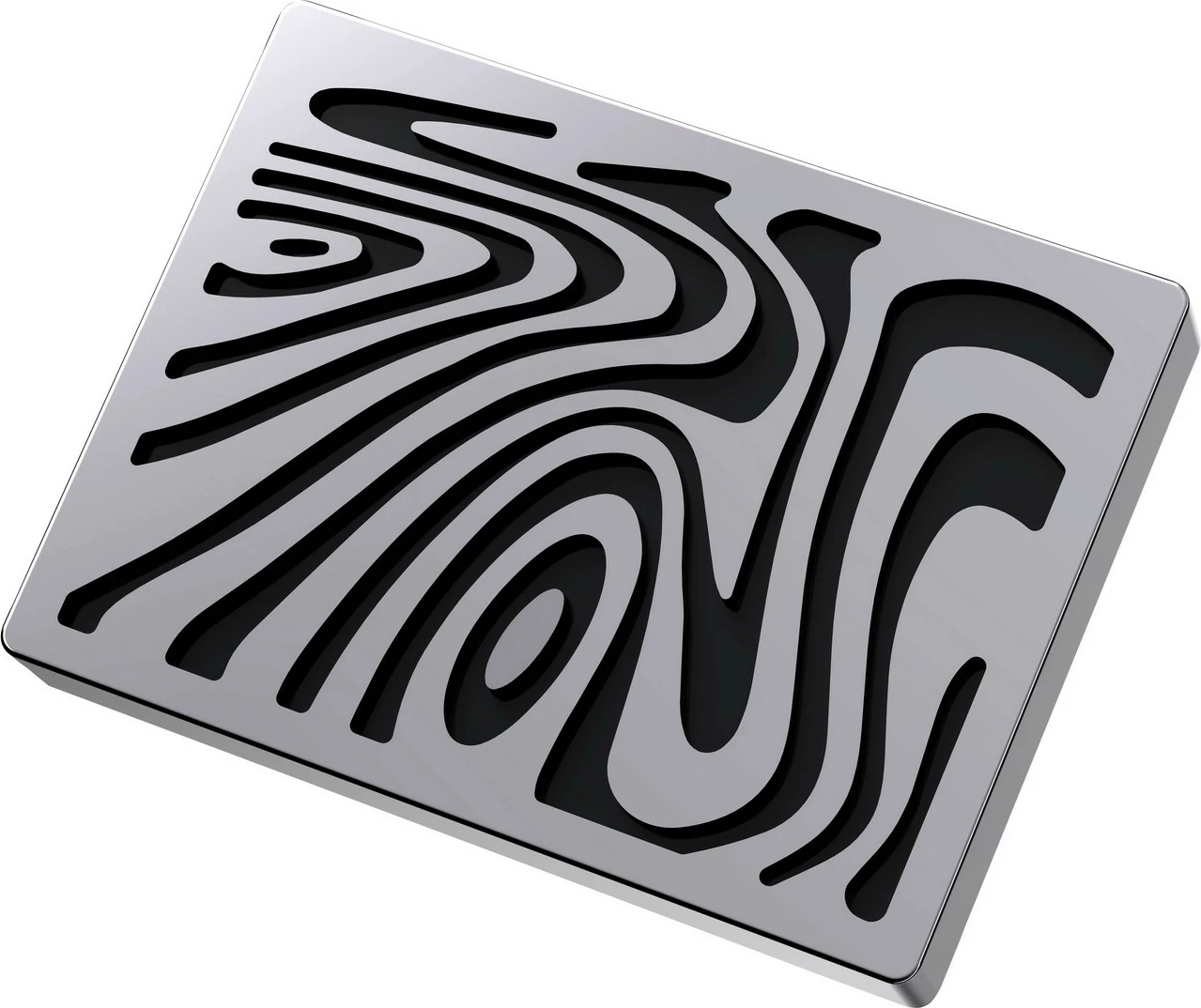 Set magnetik badge HyperX Abstract Series për tastierë, metal, 4 copë, mix