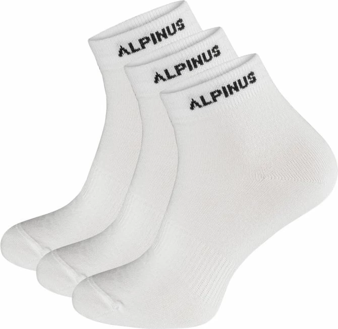 Çorape unisex Alpinus, të bardha