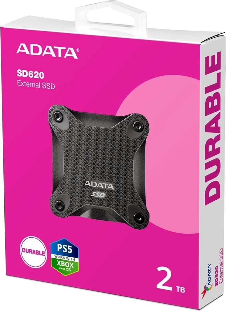 Disk SSD ADATA SD620 2TB, e zezë