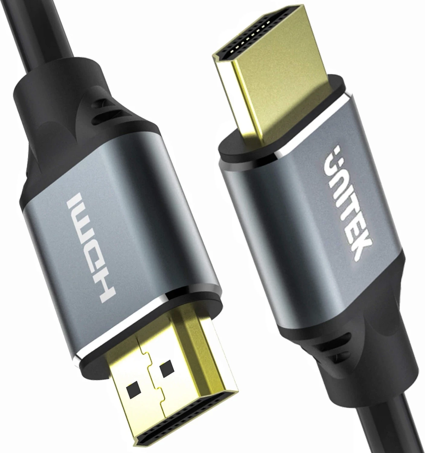 Kabllo HDMI Unitek, e zezë-argjendtë
