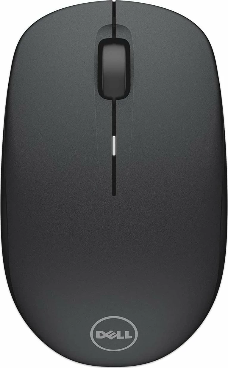 Maus Dell WM126 (570-AAMH) 1000 DPI wireless USB, e zezë