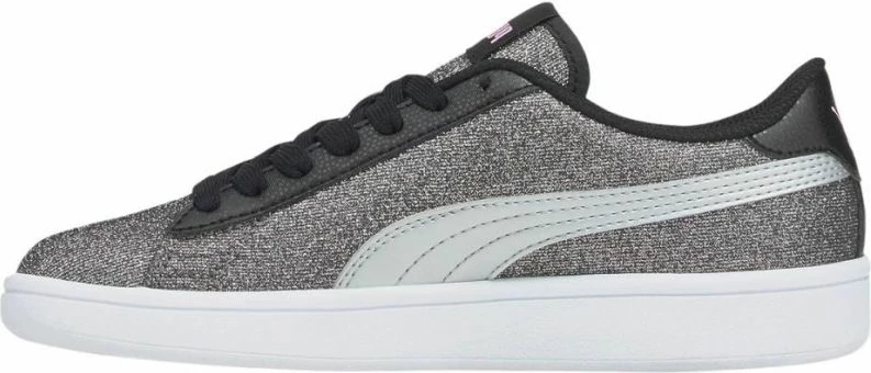 Atlete për vajza Puma Smash v2 Glitz Glam, gri/argjendtë