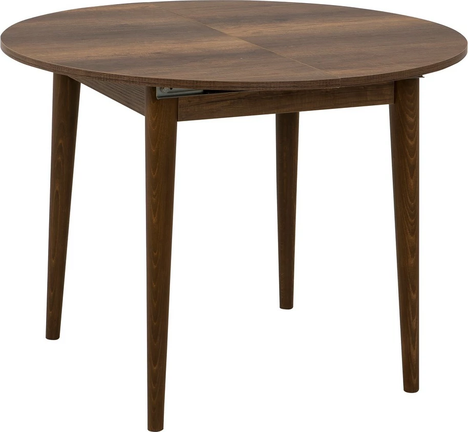 Tavolinë me karrige, zgjatshme, 5 copë, Skye Decor Vina 0701, ngjyrë arre, gri