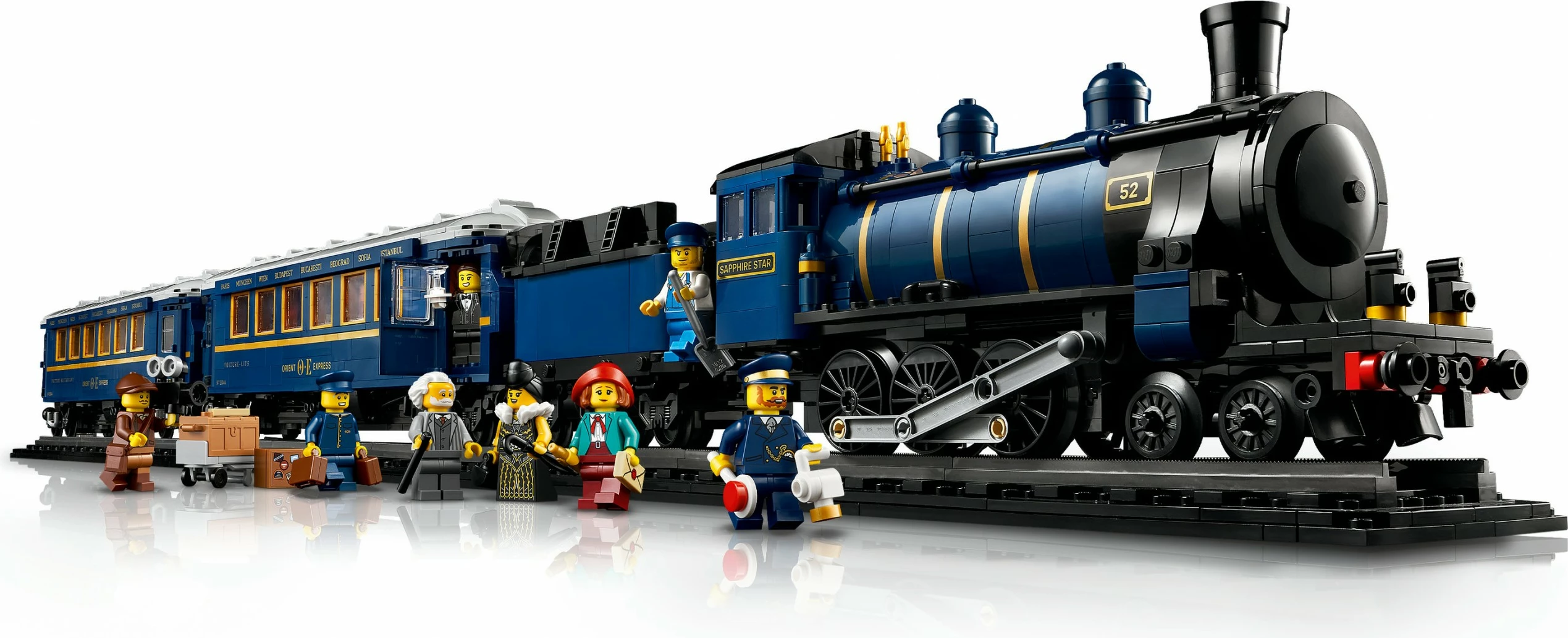 Set ndërtimi LEGO Ideas Orient Express, 2540 pjesë, shumëngjyrësh