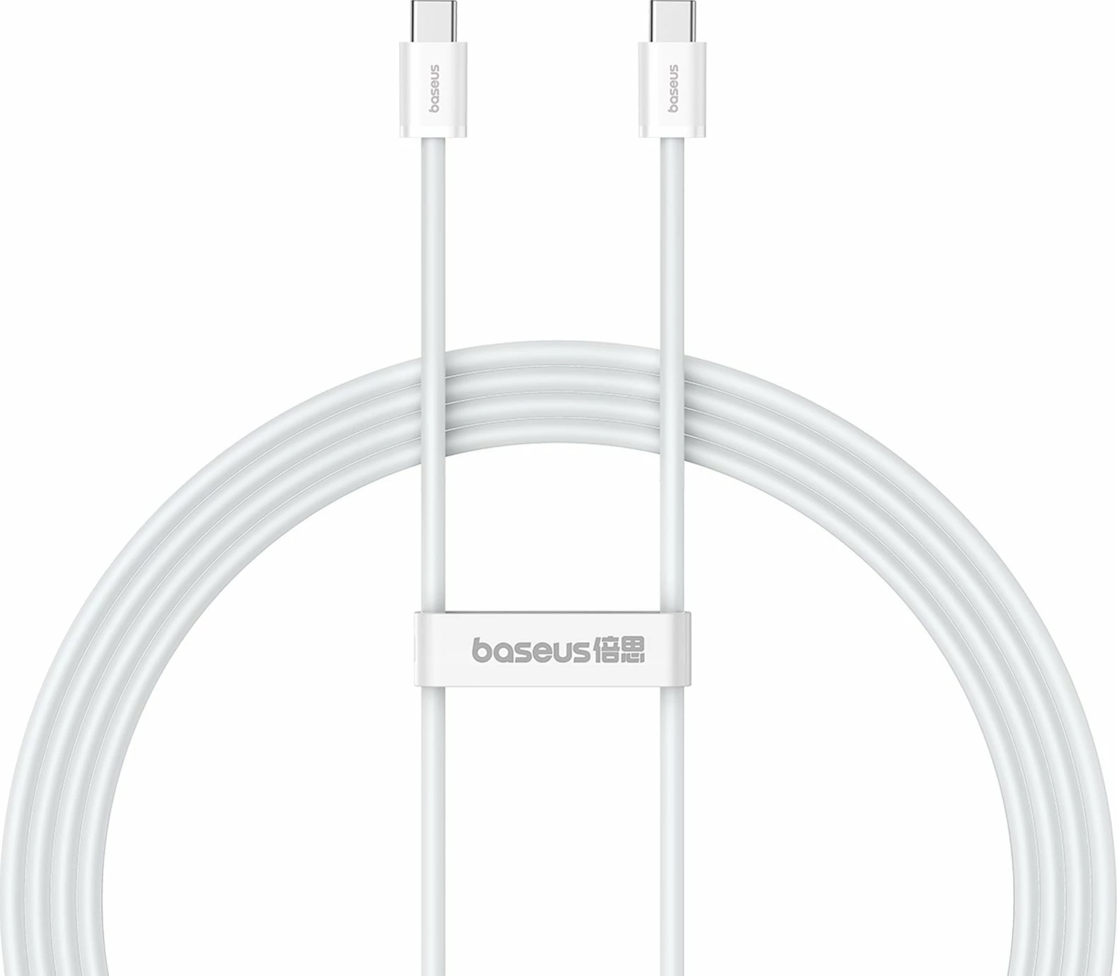 Kabllo USB-C në USB-C Baseus Superior Series II P10365200211-01 2 m PD 30W USB 2.0, e bardhë