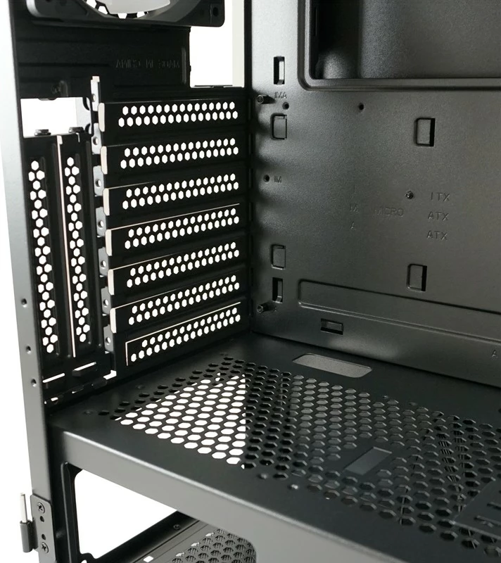 Kasë LC-Power Gaming 804B, Midi Tower, ATX, micro ATX, Mini-ITX, e zezë