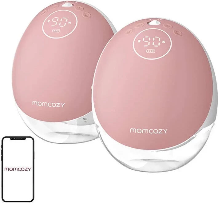 Pompa gjiri Momcozy M9, e kuqe