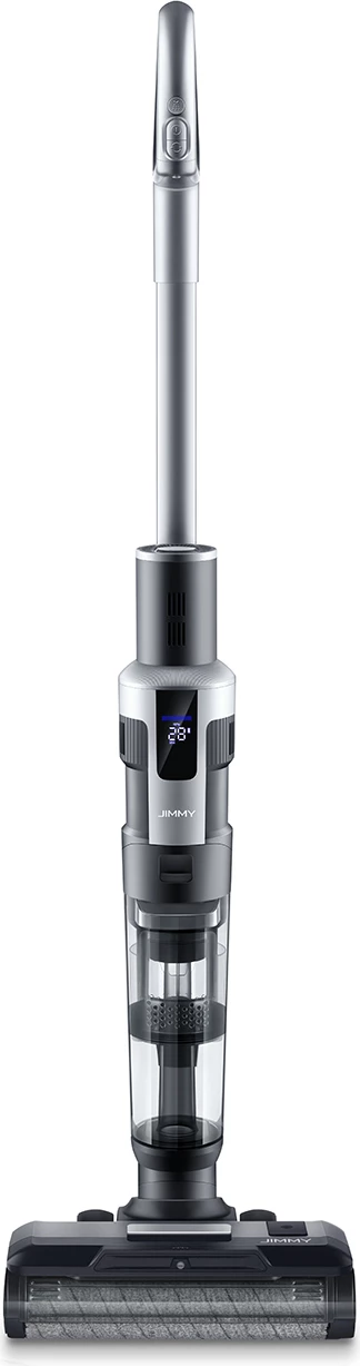 Fshesë me vakum dhe larëse JIMMY HW9, pa kabllo, 21000 mAh, 300 W, e zezë/argjend