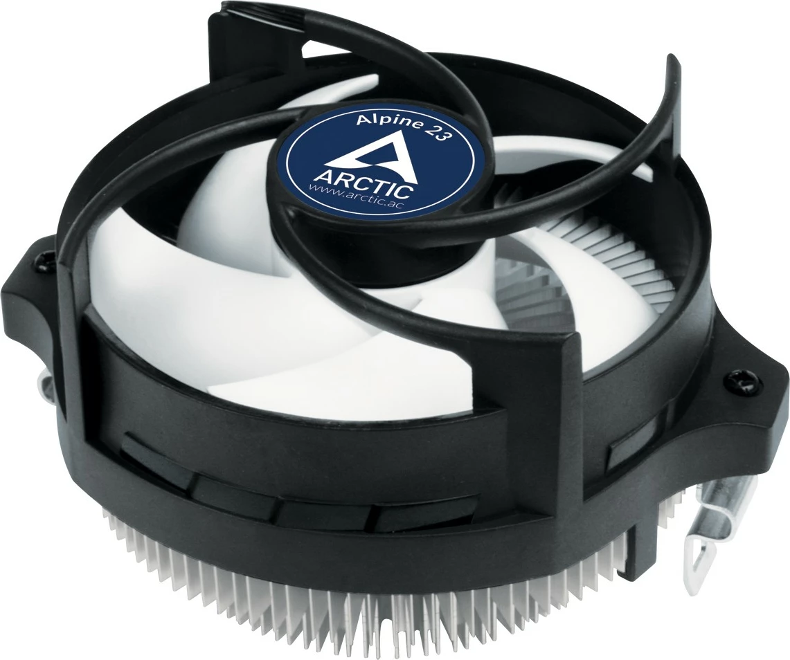 Ftohës CPU ARCTIC Alpine 23, Air cooler, 9 cm, 100-2000 RPM, Alumini, Zi