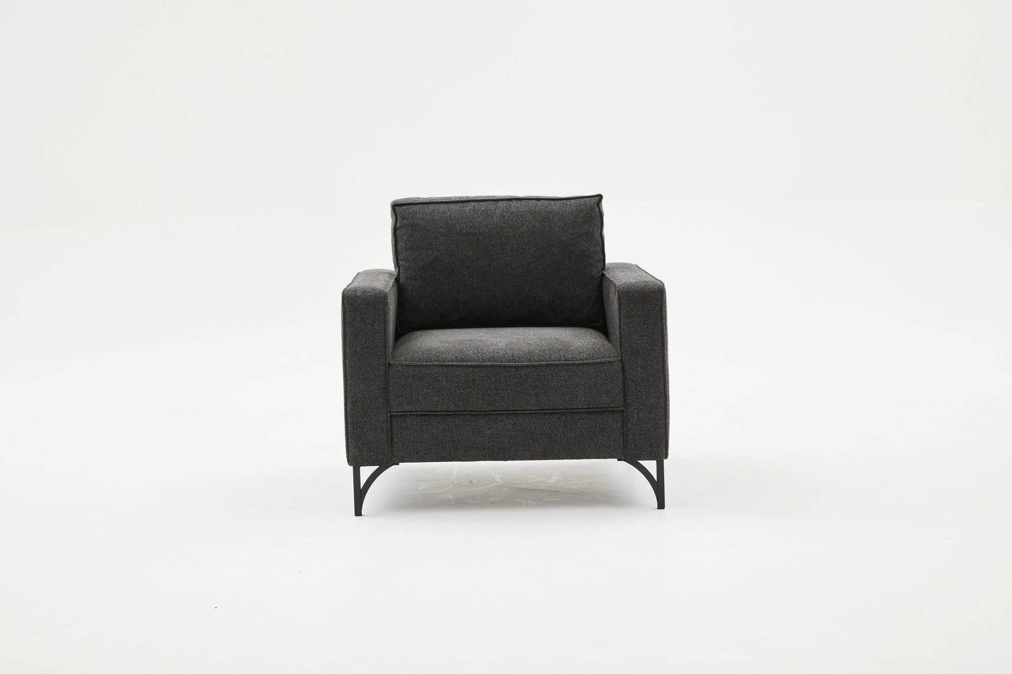 Karrige një vendëshe Atelier del Sofa, Berlin, antracit, e zezë