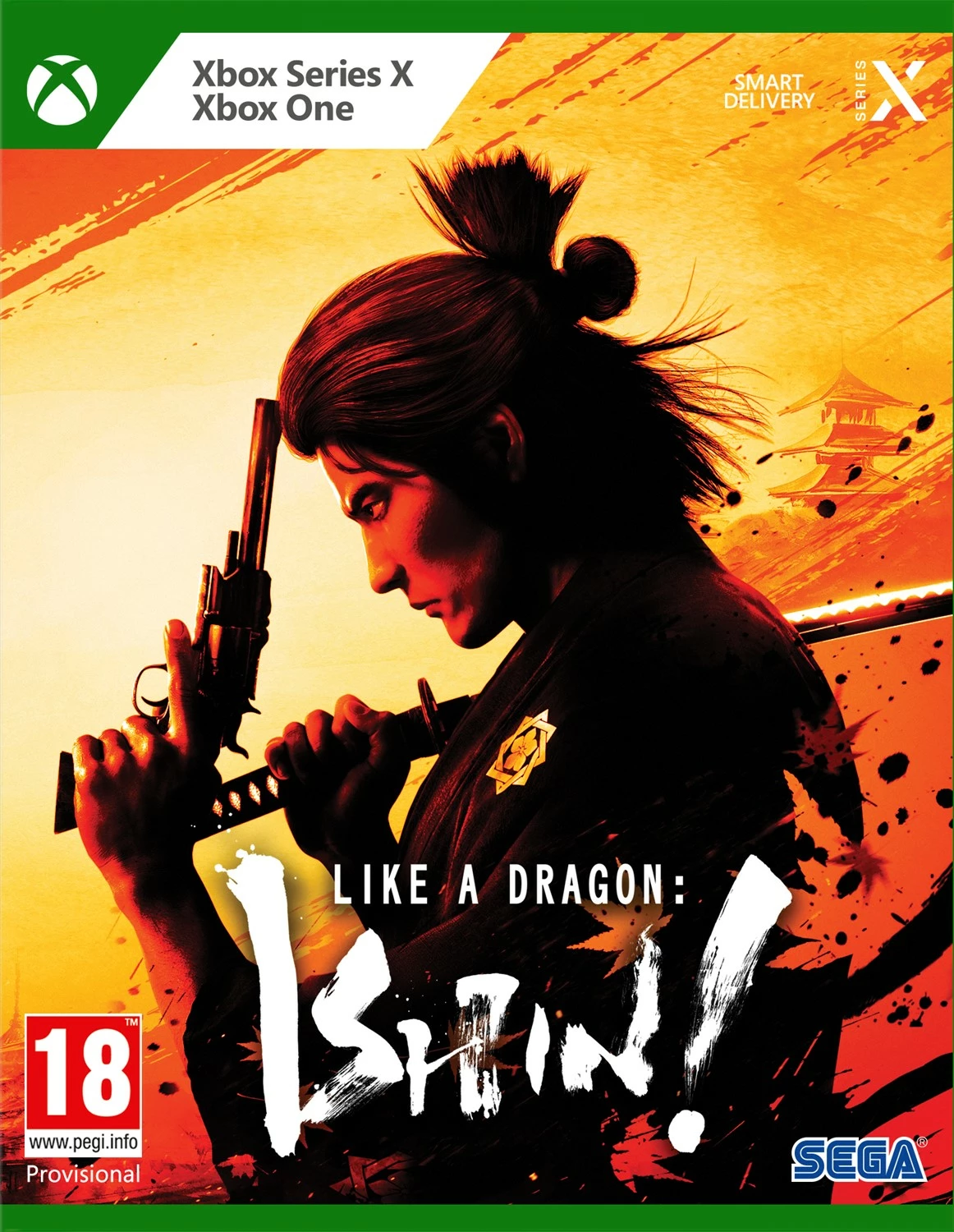 Lojë Xbox Atlus Like A Dragon: Ishin! (Xbox Series X & Xbox One), PEGI 18