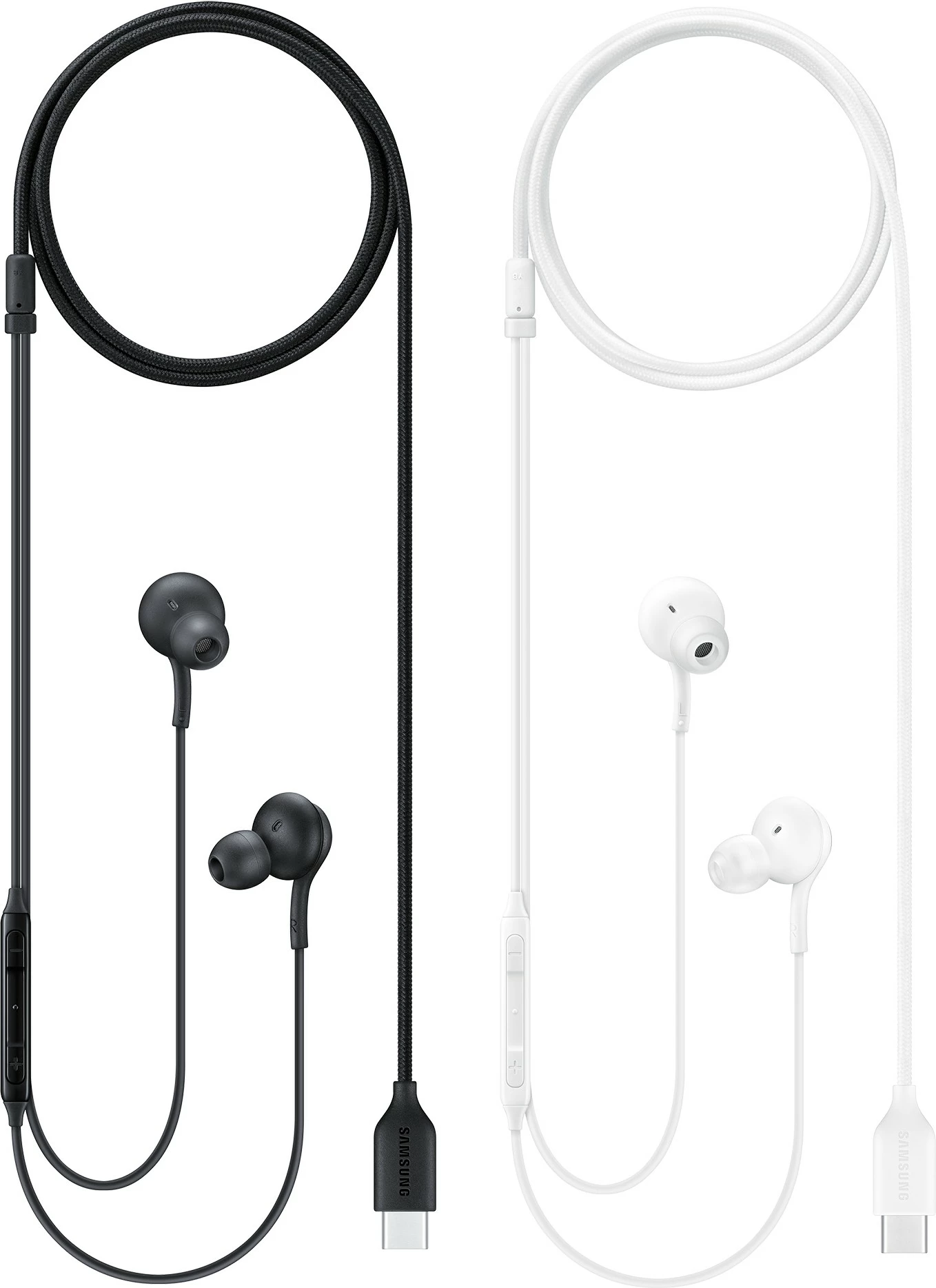 Kufje Samsung EO-IC100, me kabllo, për thirrje/muzikë, e zezë