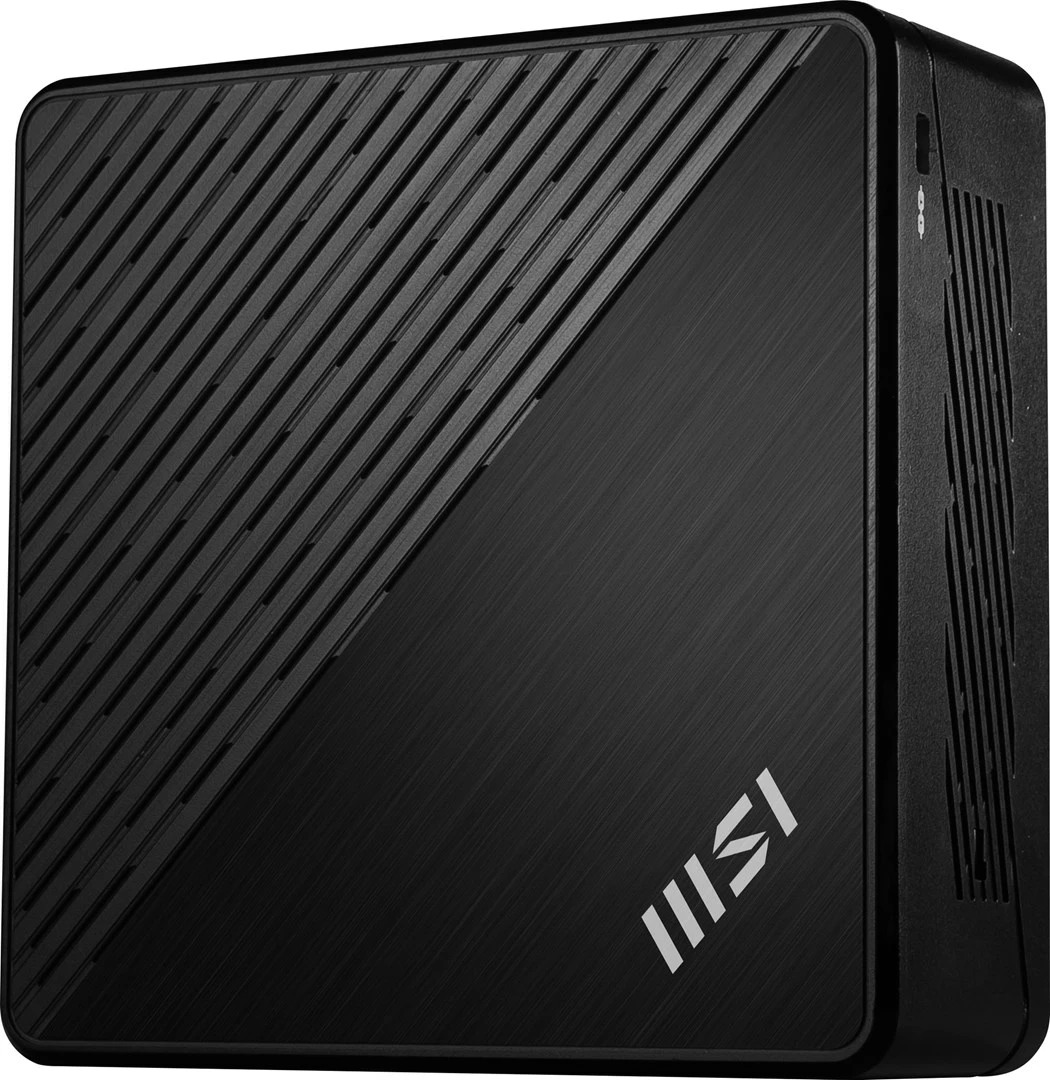 Kasë MSI Cubi N ADL S-098EU, Intel N200, 4 GB RAM, 128 GB SSD, Windows 11 Pro, e zezë