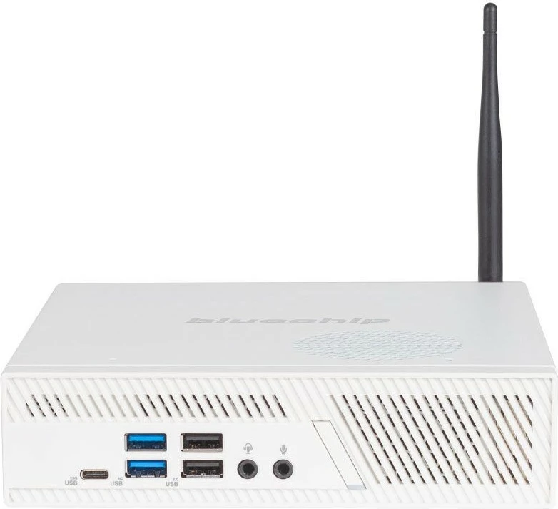 Kompjuter bluechip BUSINESSline S3137, i3 14100, 8GB, 500GB SSD, Wi-Fi 6E, Bluetooth 5.3, bardhë