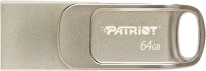 USB flash Patriot Memory Tab T560, 64GB, Dual USB, 120MB/s, Argjendtë