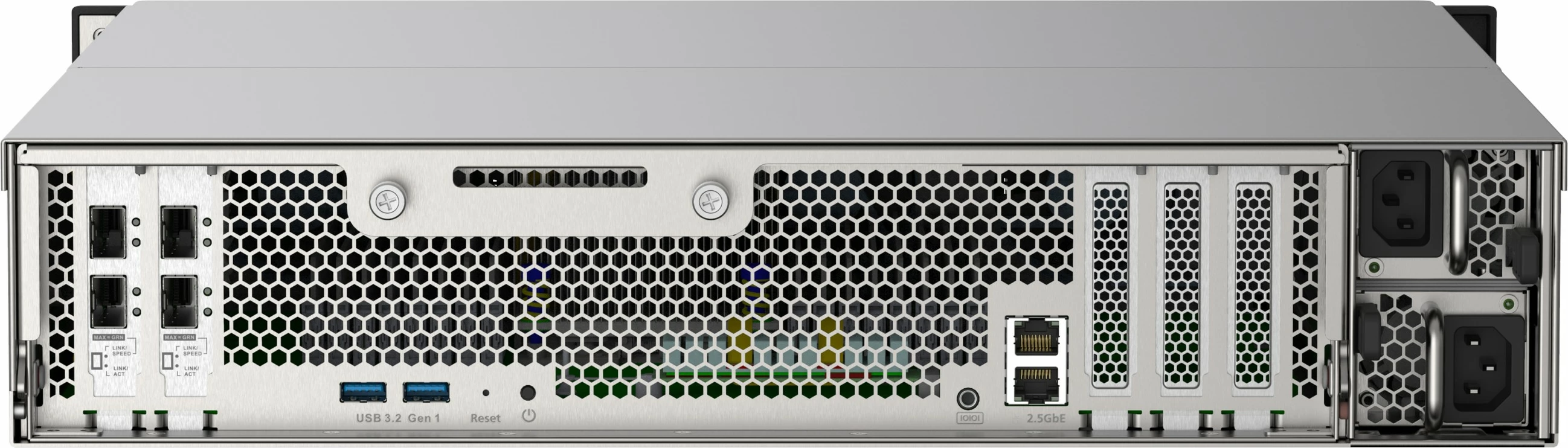 NAS QNAP TS-h2490FU-7232P-64G, 24-bay, AMD EPYC 7232P, 64GB RAM, NVMe Gen3x4, rack 2U