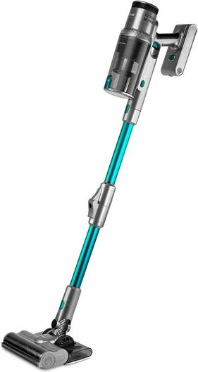 Fshesë me bateri vertikale UFESA Inspire U7 Pro Wash 500 W, 29.6 V, 55 min, me larje (wet mop), Turkiz/Gri, set me mop + mini turbo brush