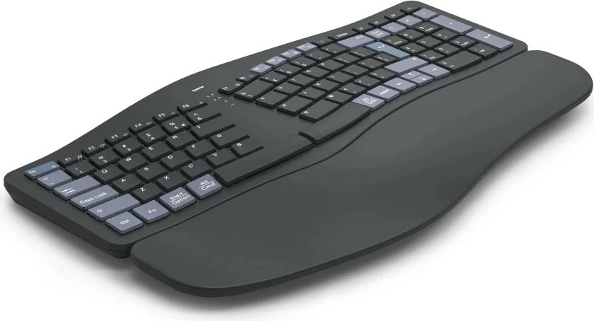 Tastierë ergonomike Hama WK-900, wireless, anglisht, e zezë